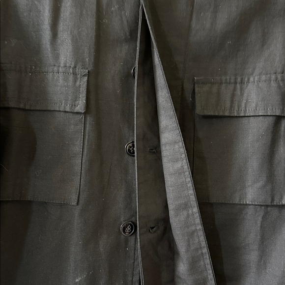 OFF-WHITE Diagonal Brushed Field Military Jacket | Virgil Abloh | Small | Black - Picture 15 of 16